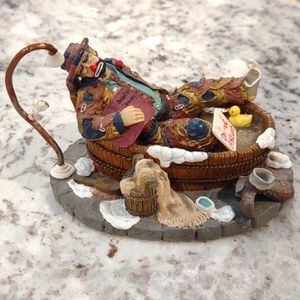 Emmett Kelly clown "Saturday Night"